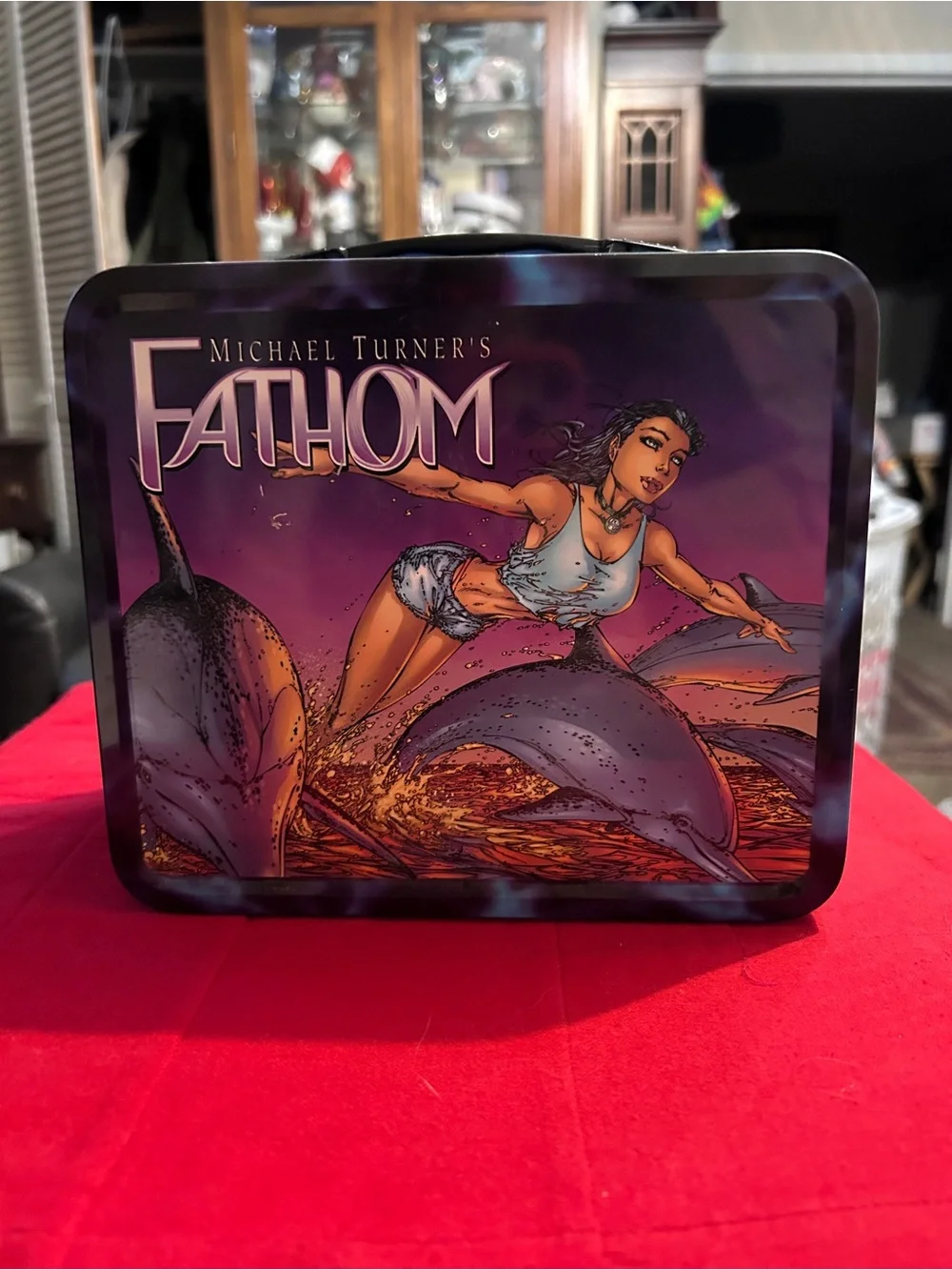 Michael Turner’s Fathom Collectible Metal Lunchbox – Comic Art